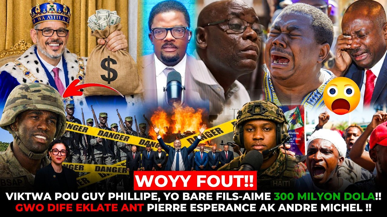 Woyy Fout: Gwo Viktwa Pou Guy Phillipe!! Yo Bare Roi Fils-Aimé 300 Milyon Peye Pou Pouvwa Ti Pyè Vs