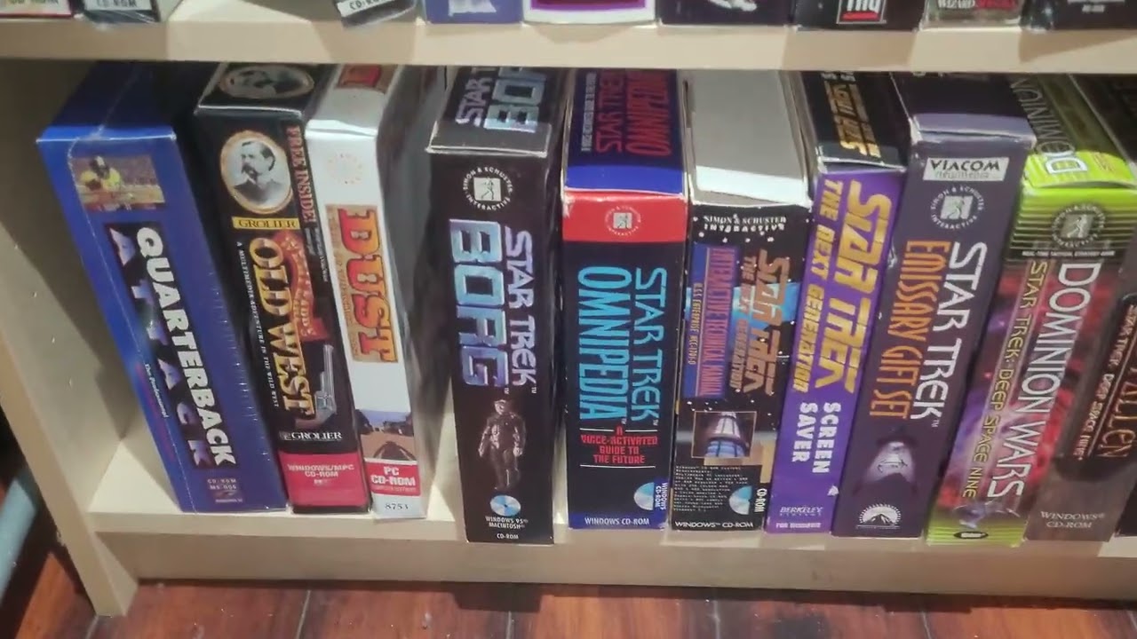 PC Big box game collection. Lots of different platforms most PC and Commodore 64.