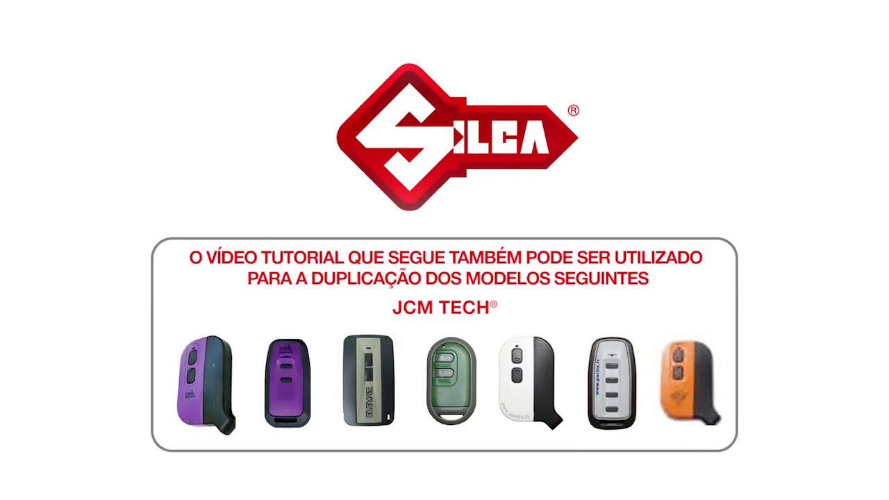 Programe o telecomando JCM&reg; GO com Silca Air4 V, V Plus, F or L IB