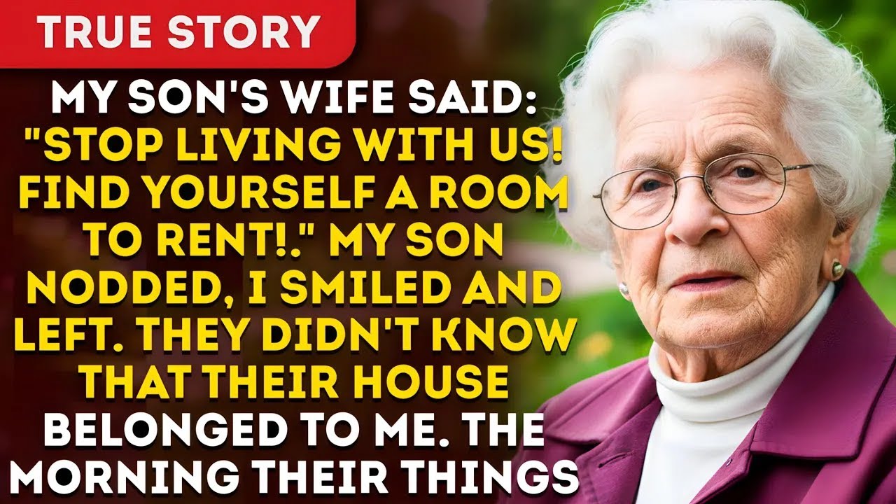 My Son's Wife Said Stop Living With Us In The Same House! Find Yourself A Room To Rent My Son...