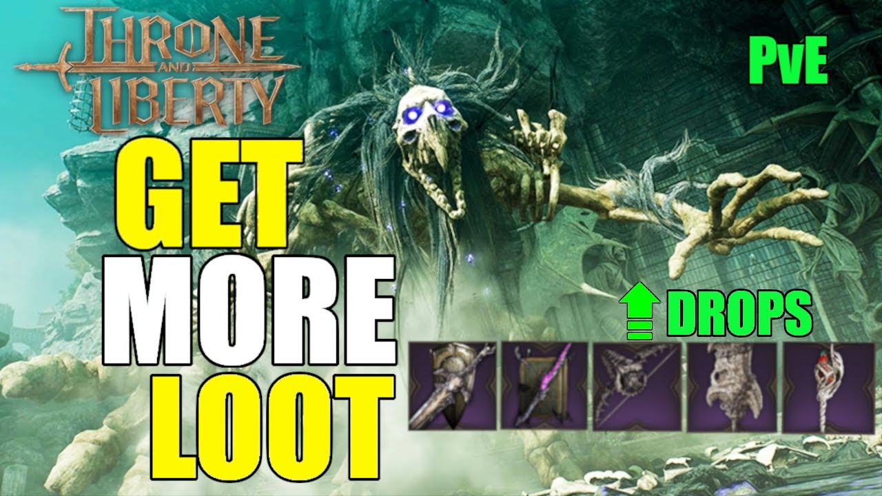How To Get More Drops From Bosses In Throne And Liberty: PvE Guide