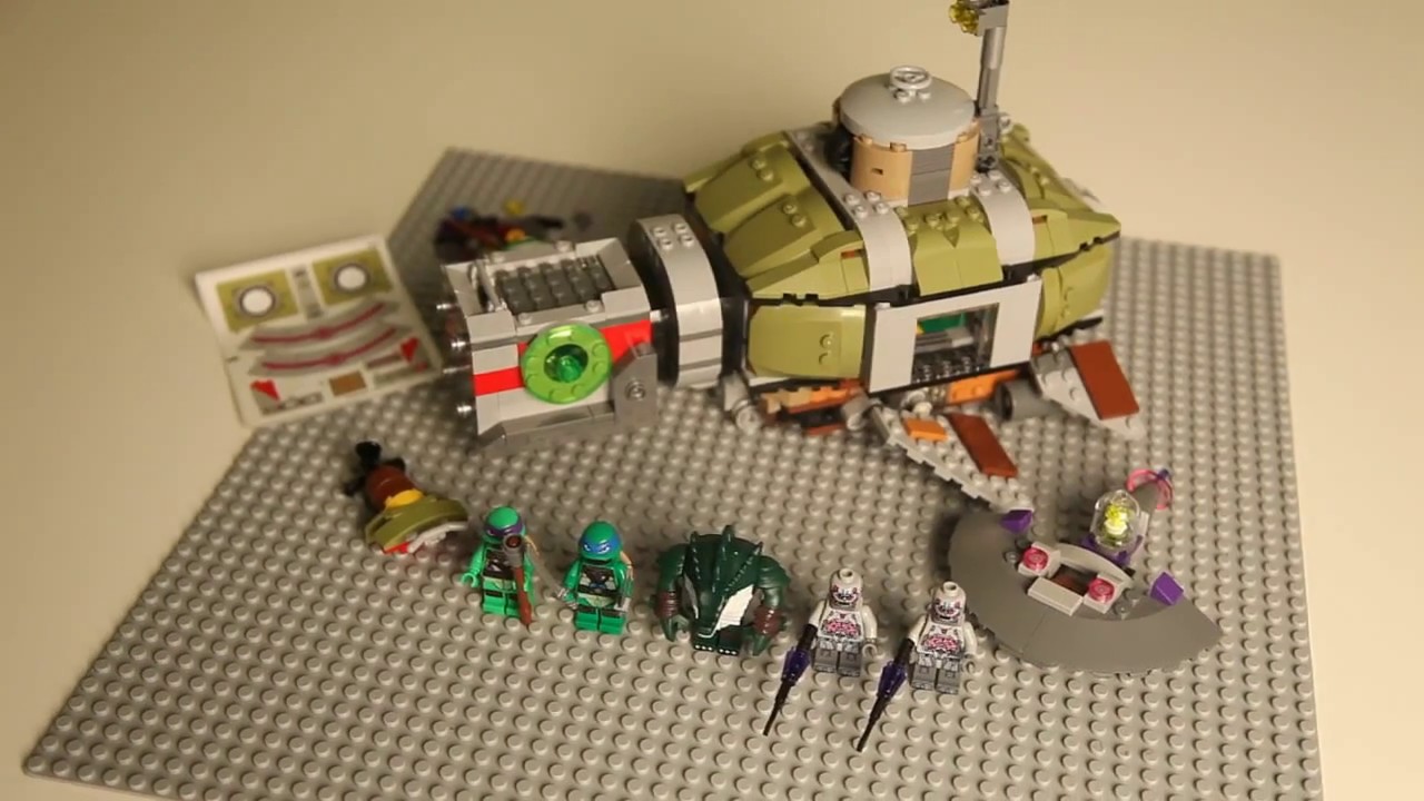 Lego 79121 Turtle Sub Undersea Chase Unboxing & Build
