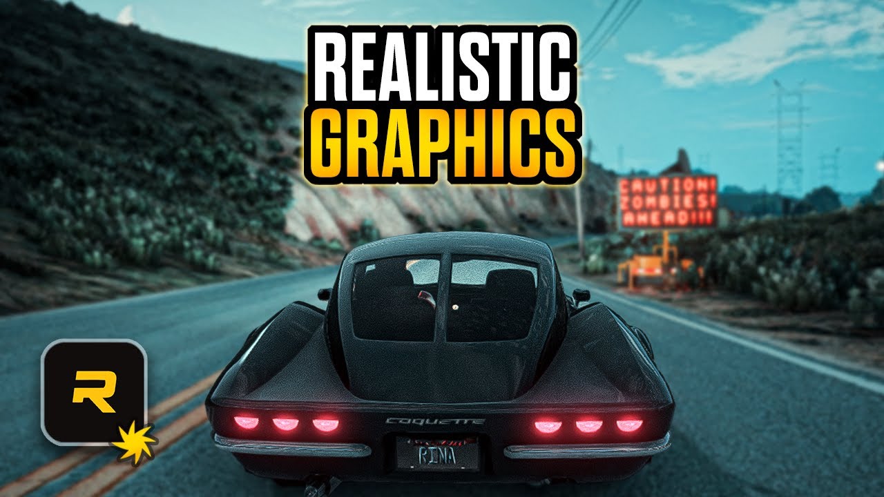 BEST REALISTIC RAGE:MP GRAPHIC PACK - MODS (2026) NIGHT DRIVING GTA5 - GTAV