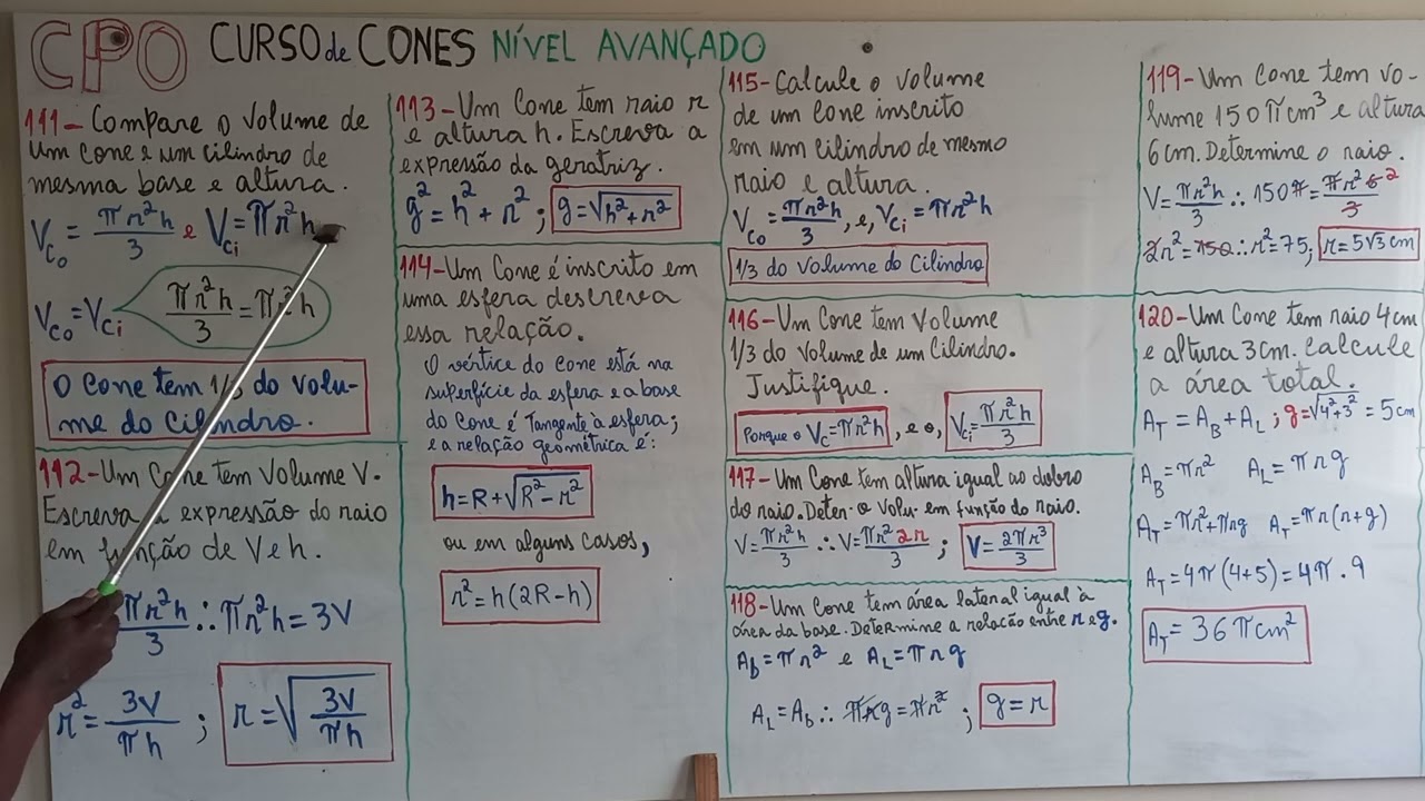 CPO CONCURSOS, CURSO DE CONES, NÍVEL AVANÇADO, AULA 111.