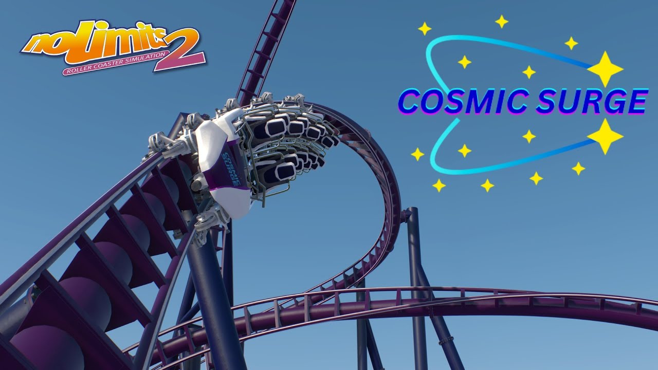 Cosmic Surge - Launched Vekoma MK-1101 - NoLimits 2 Professional (FVD++)