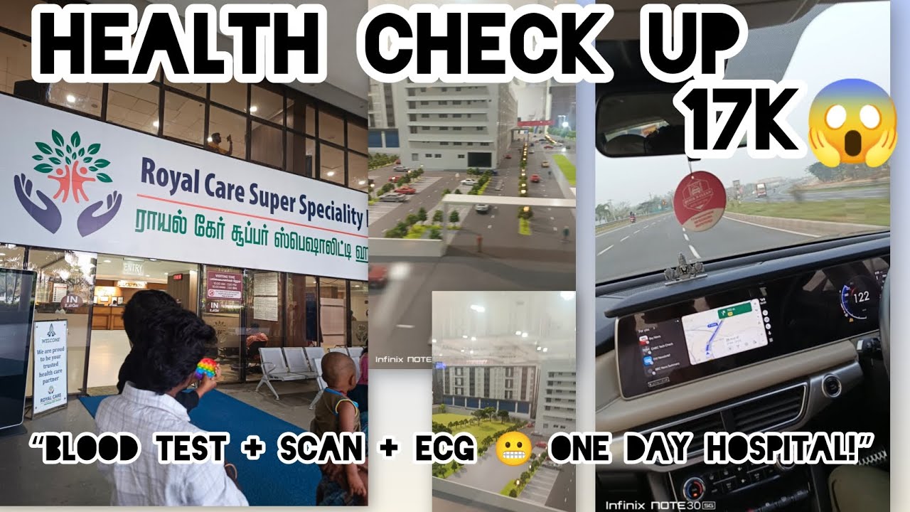     “Full Body Test in Hospital 😳 | Royal Care Vlog” #healthcheckup#yearly once