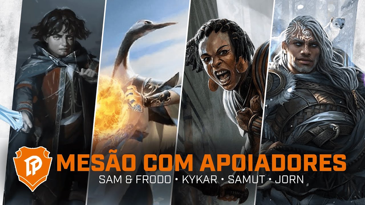 COMMANDER COM APOIADORES: INIGO x FRODO e SAM x JORN x KYKAR