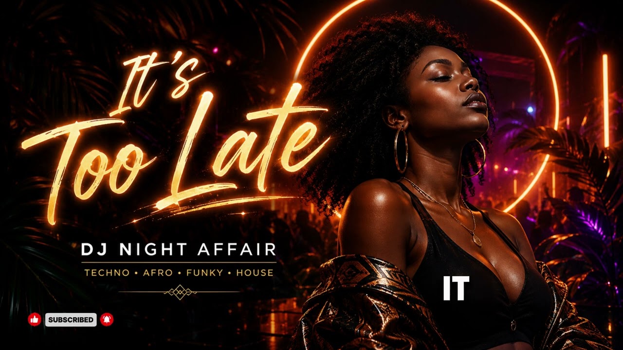DJ Night Affair &ndash; It&rsquo;s Too Late | #funk #afrohouse #soulmusic2026 #soul