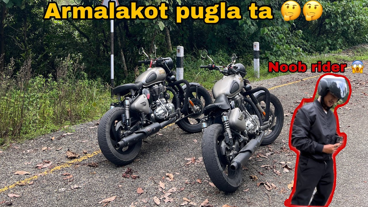 Ride to Armalakot✌🏾 || MODIFIED ROYAL ENFIELD…!
