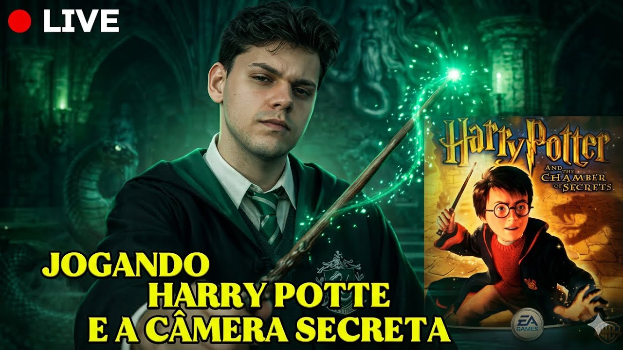 🔴A Câmara Secreta Foi Aberta! # 3 | Maratona Harry Potter Rumo ao Hogwarts Legacy