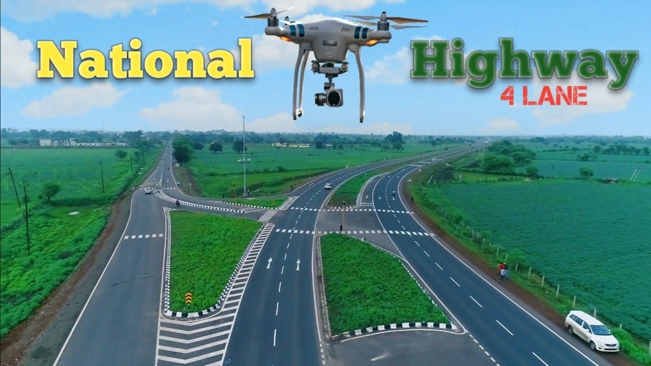 National Highway 4 Lane | Drone View