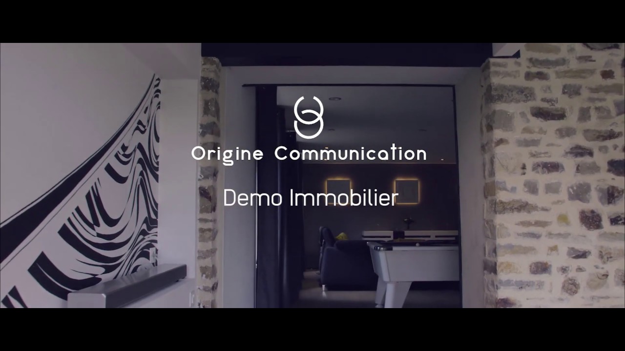 D&eacute;mo Immobilier - Origine Communication