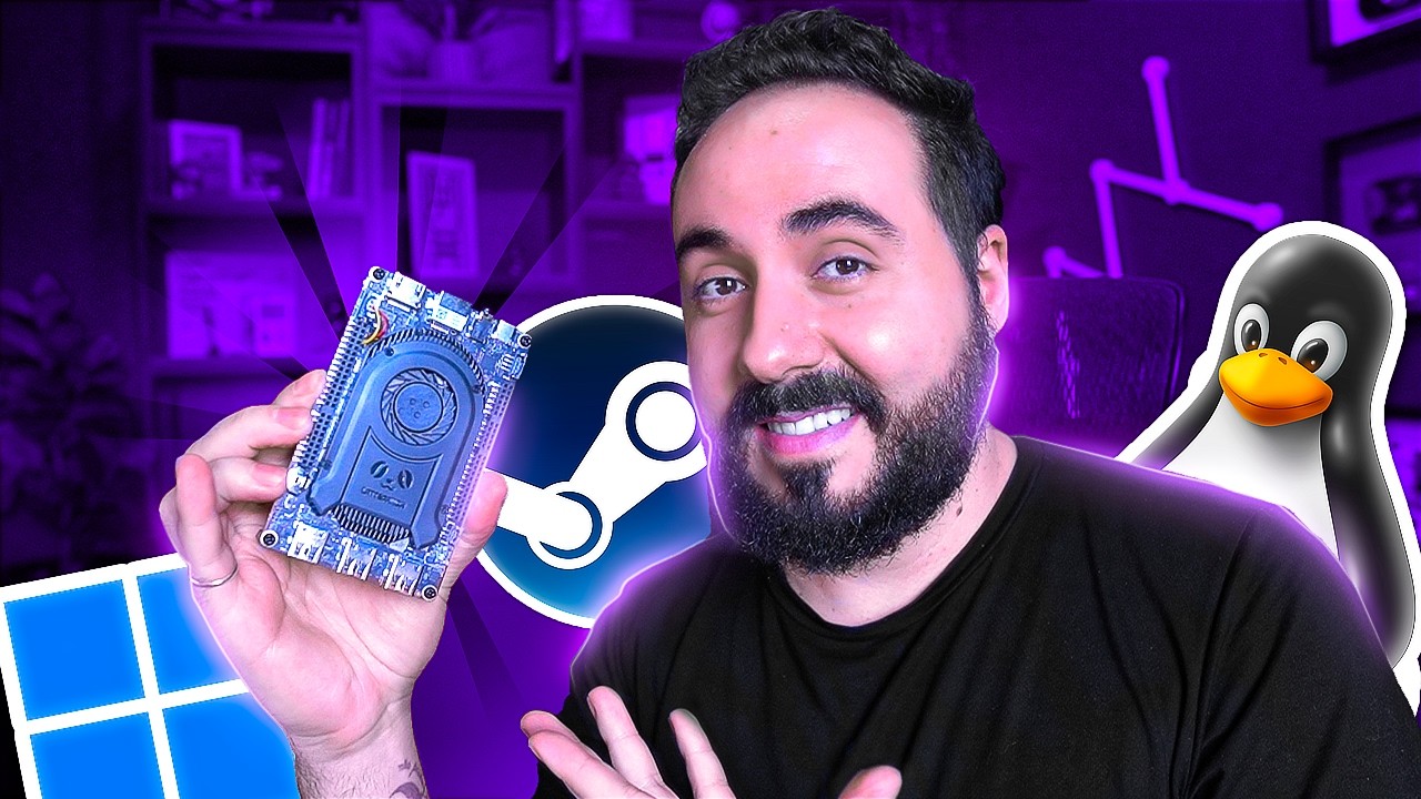 Um MINI PC que roda Linux e Windows - LattePanda 3 Delta