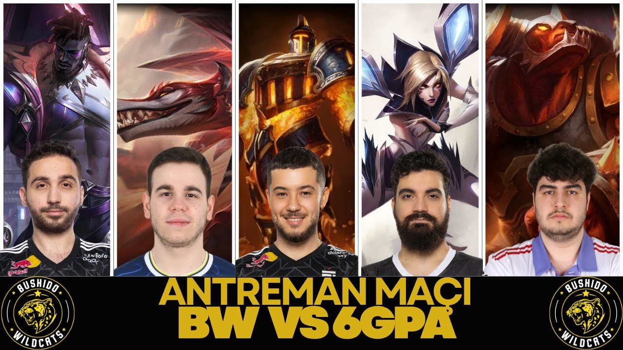 CLEAN MAÇ |Alistar Support|BW VS 6GPA Scrim @HolyPhoenixlol@bolululol@Elramir@StarScreen