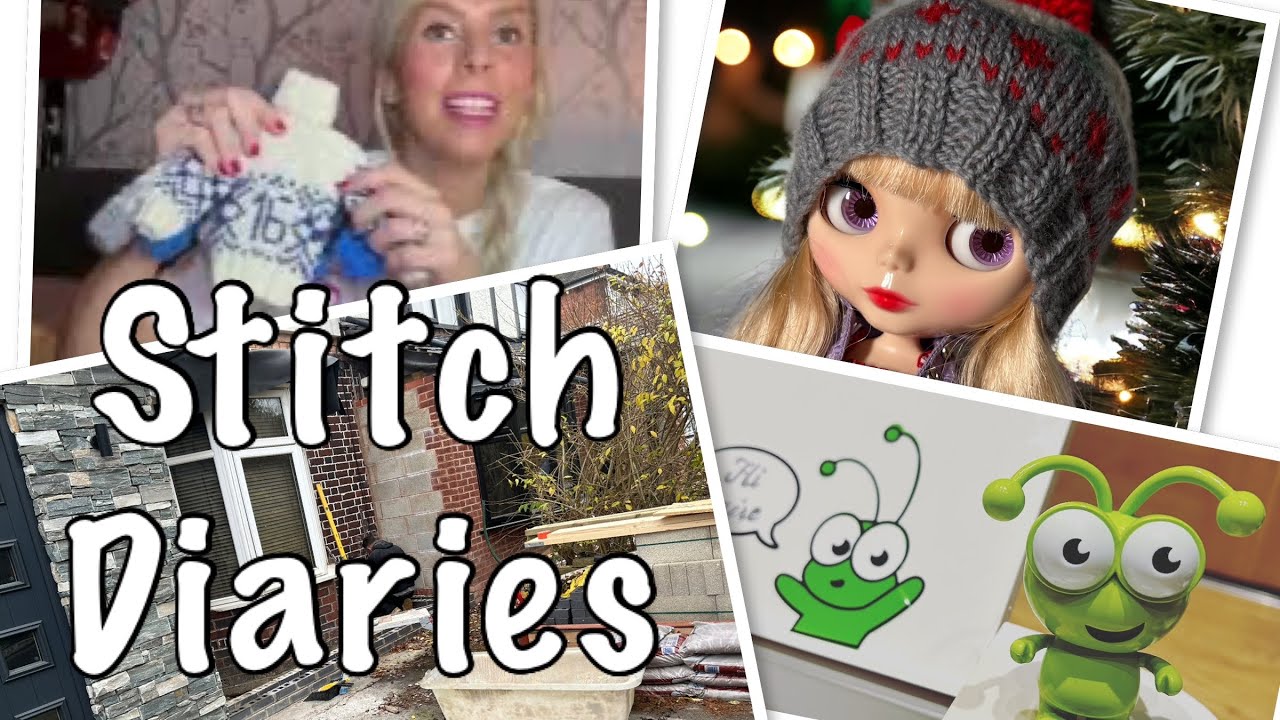 Stitch Diaries; getting ready for Advent. #dressmaking #arnecarlos #kntting #crochet #blythe #dolls