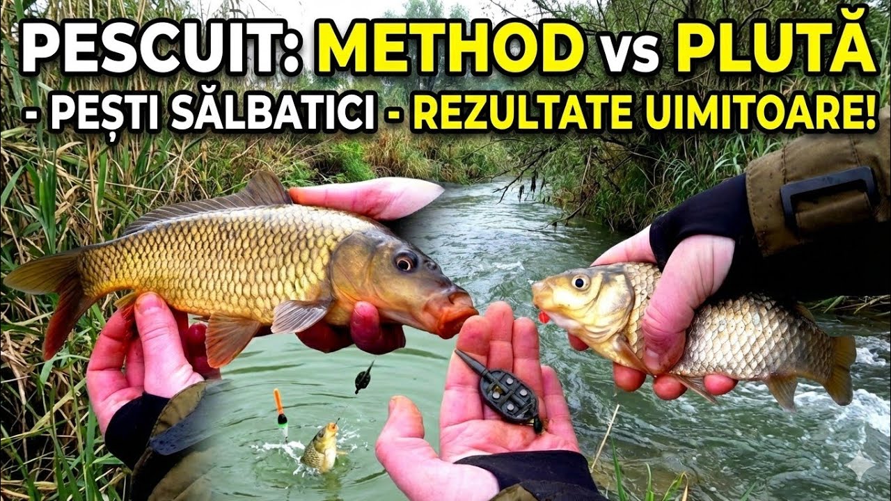 Pescuit la Plută vs Method Feeder - Care face SELECȚIA ? 