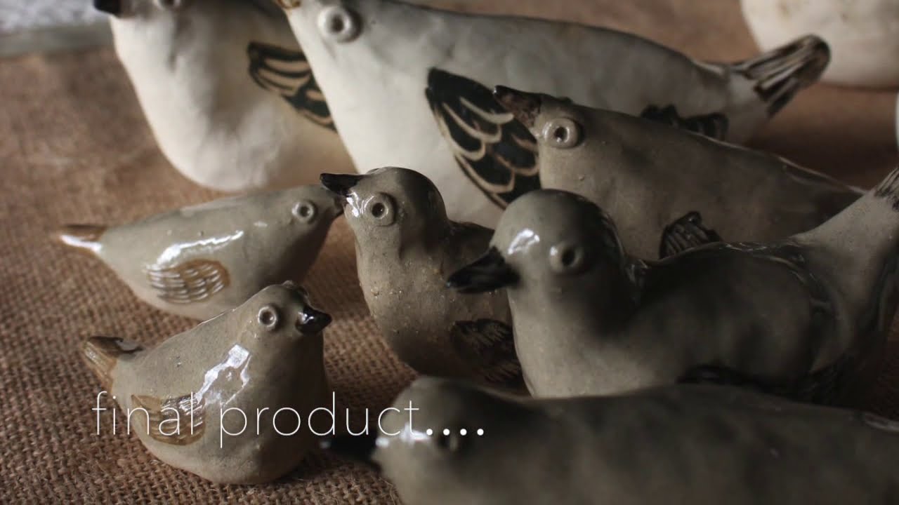 how to make ceramic birds| Anu Cheeran | Handmade pottery