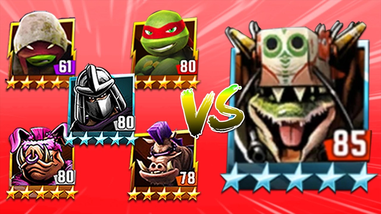 TMNT Legends Raph, Shredder Classic, Raph VQ, Bebop, Bebop Bunny