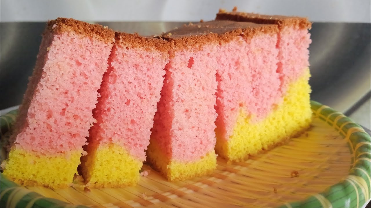 2 flavour double colour wondercake recipe#Nethra Home Baking🏡