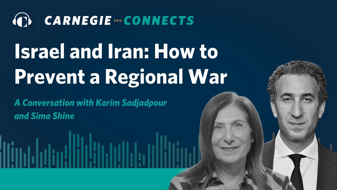 Iran and Israel: How to Prevent a Regional War