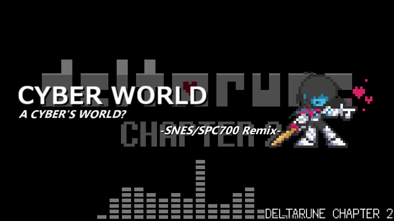 [アレンジ]DELTARUNE チャプター2 - CYBER WORLD(SFC音源)