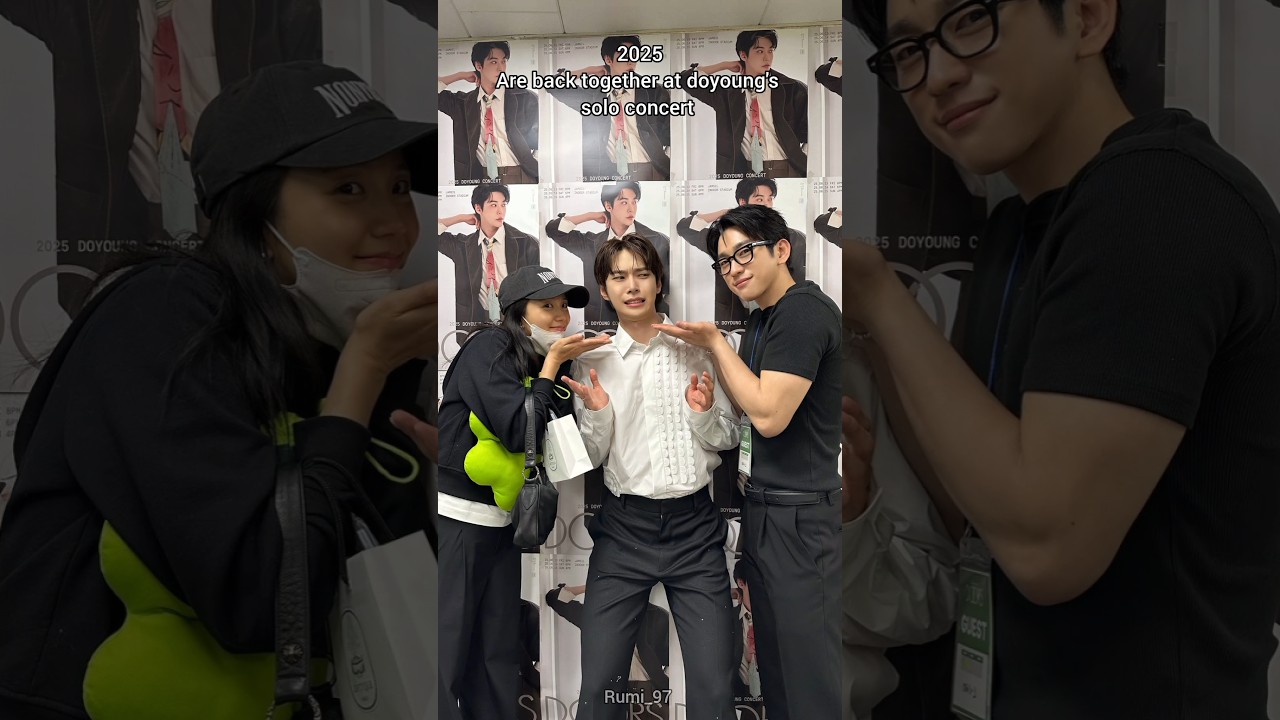 JinJiDo is still going strong 💚 #jinyoung #jisoo #doyoung