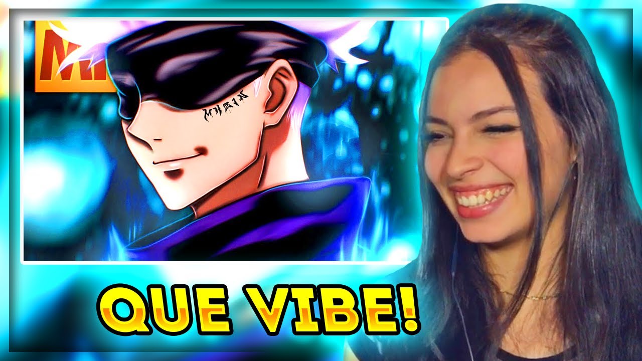 REAGINDO AO MHRAP: Vibe Satoru Gojo 🔵 (Jujutsu Kaisen) No Meu Dominio 🤞🏻 | Style Trap