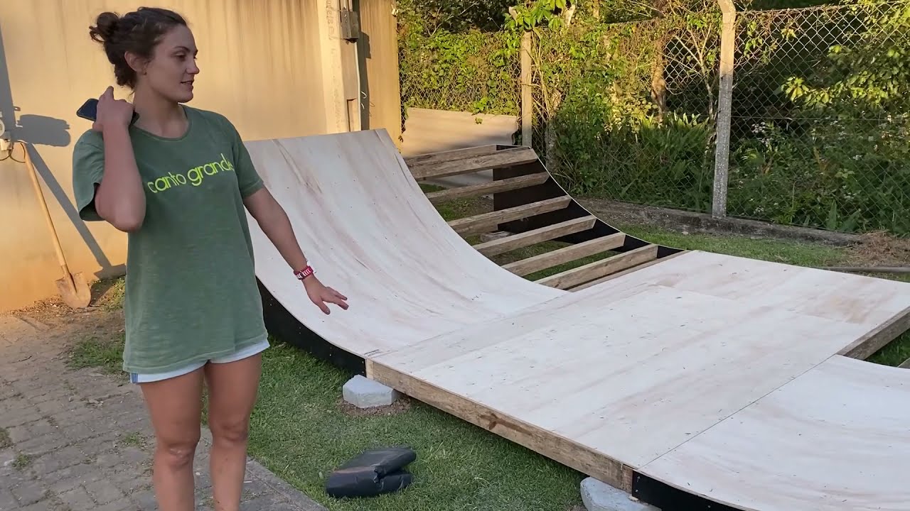 Mini Ramp de Madeira