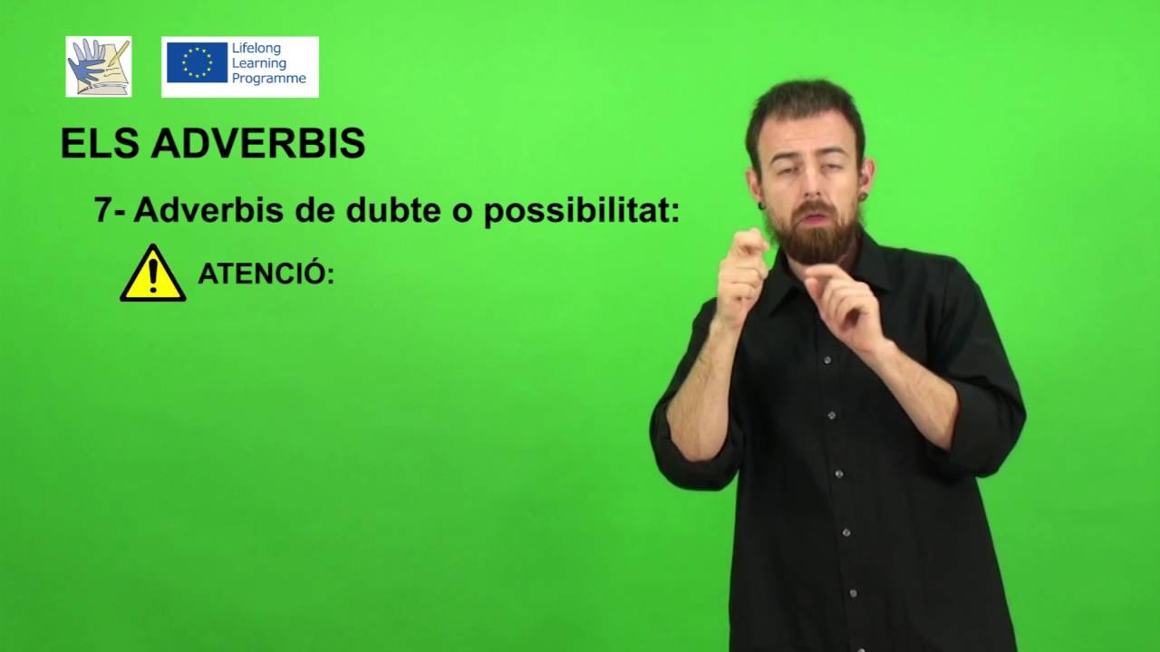 DEAFLI LSC- Adverbis 8- Dubte o Possibilitat