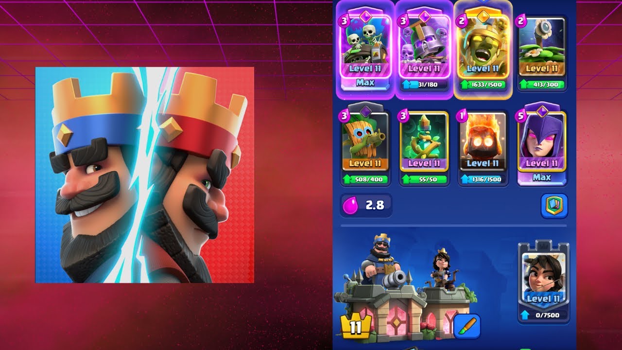 Using SK HeroGobs Bait 2.6 Cycle Deck in Classic 2v2 Playing In Clash Royal