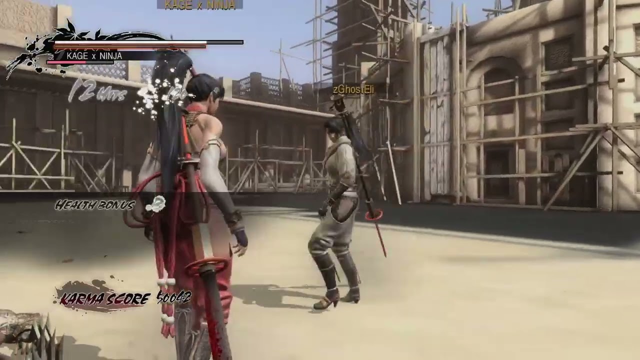Ninja Gaiden 3 Razor's Edge: master trials 6 (Co-op)