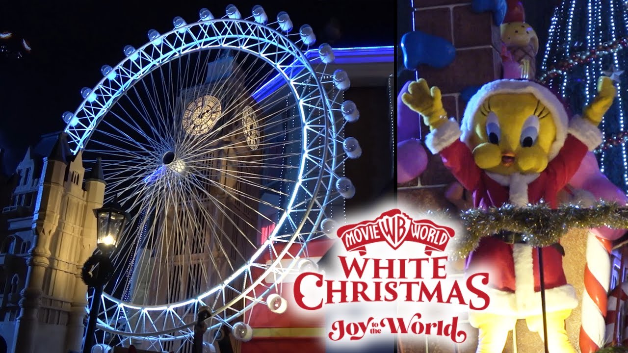 Movie World White Christmas Parade - Joy to the World! (2022) | Gold Coast Theme Park