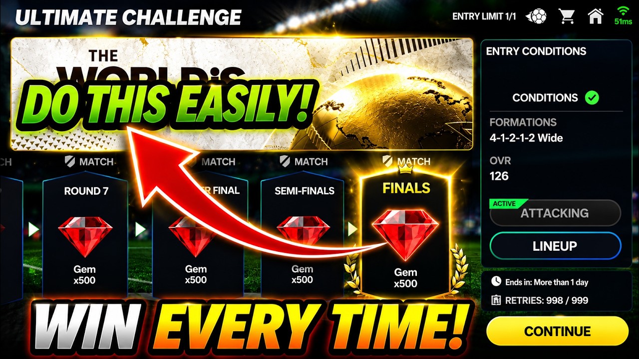 Как ЛЕГКО победить ЛЕГЕНДАРНЫЙ ИИ в FC Mobile 26! Главное испытание всемирной игры