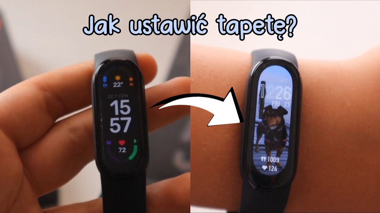 Jak ustawić własną tapetę na Xiaomi Mi Band 4/5/6 📷