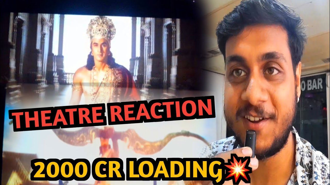 Rama Glimpse Reaction From Theatre💥Ranbir Kapoor Rama Glimpse Theater Public Reaction ❤️