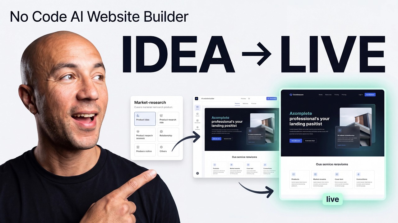 No Code AI Website Builder (Rocket.new Tutorial 2026)