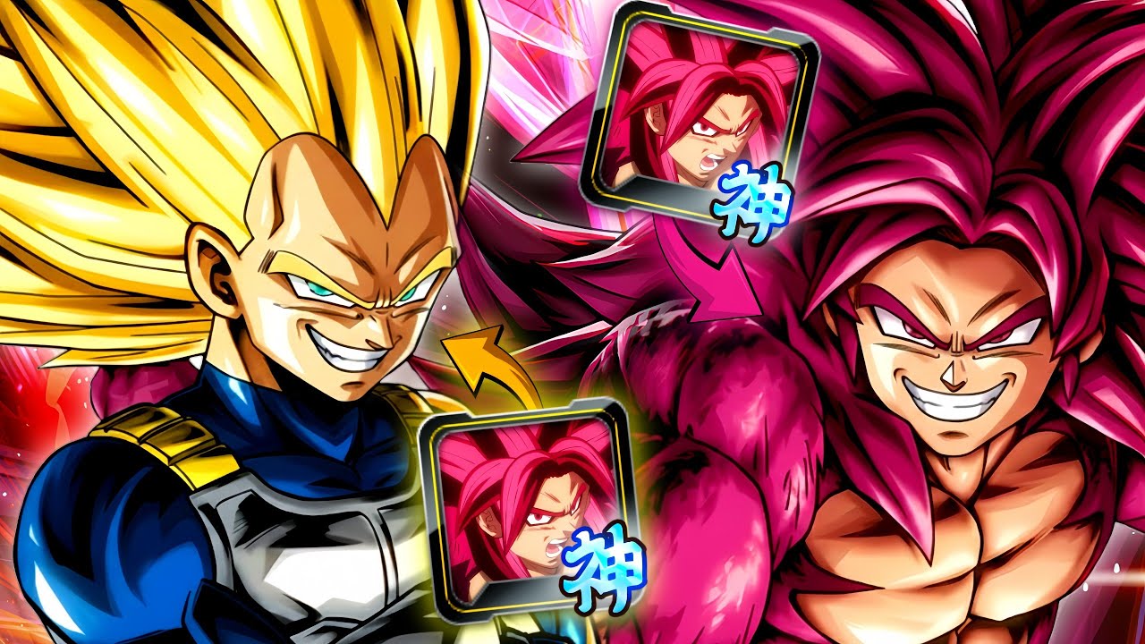 DAIMA IS BACK? LF SSJ4 DAIMA GOKU AND SSJ3 VEGETA UNIQUE EQUIPMENT SHOWCASE! (Dragon Ball legends) 