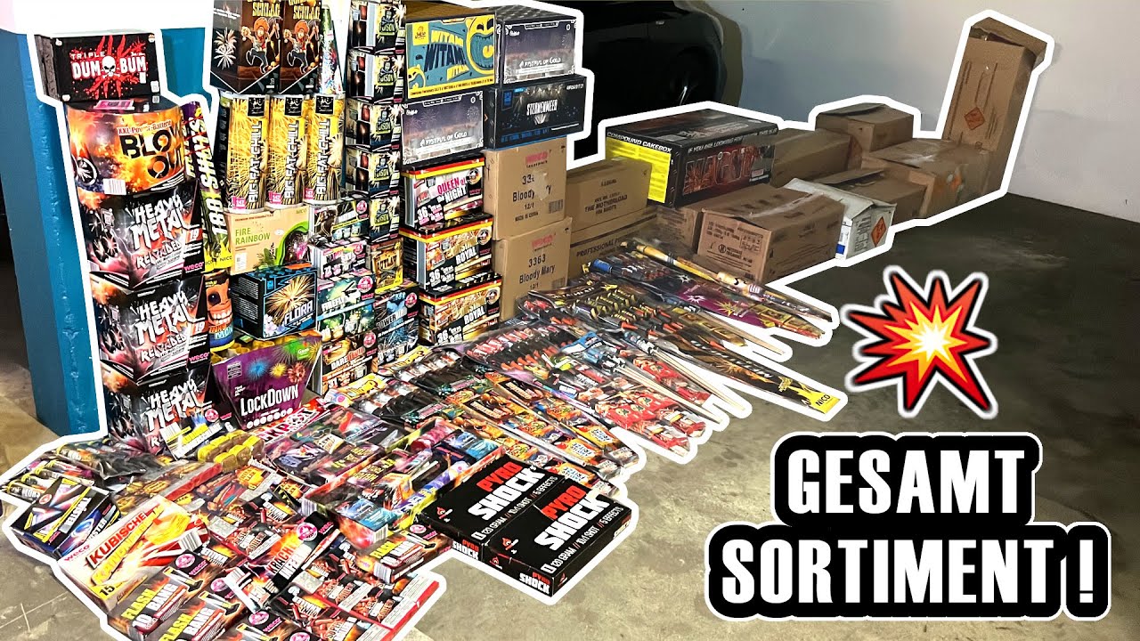 Unser KOMPLETTES FEUERWERK für SILVESTER 2022 !!! 💥💣😍