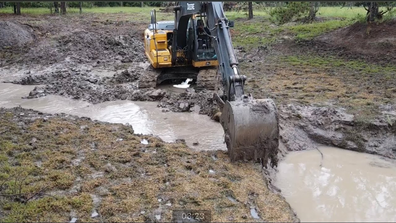 Abandoned farm pond restoration