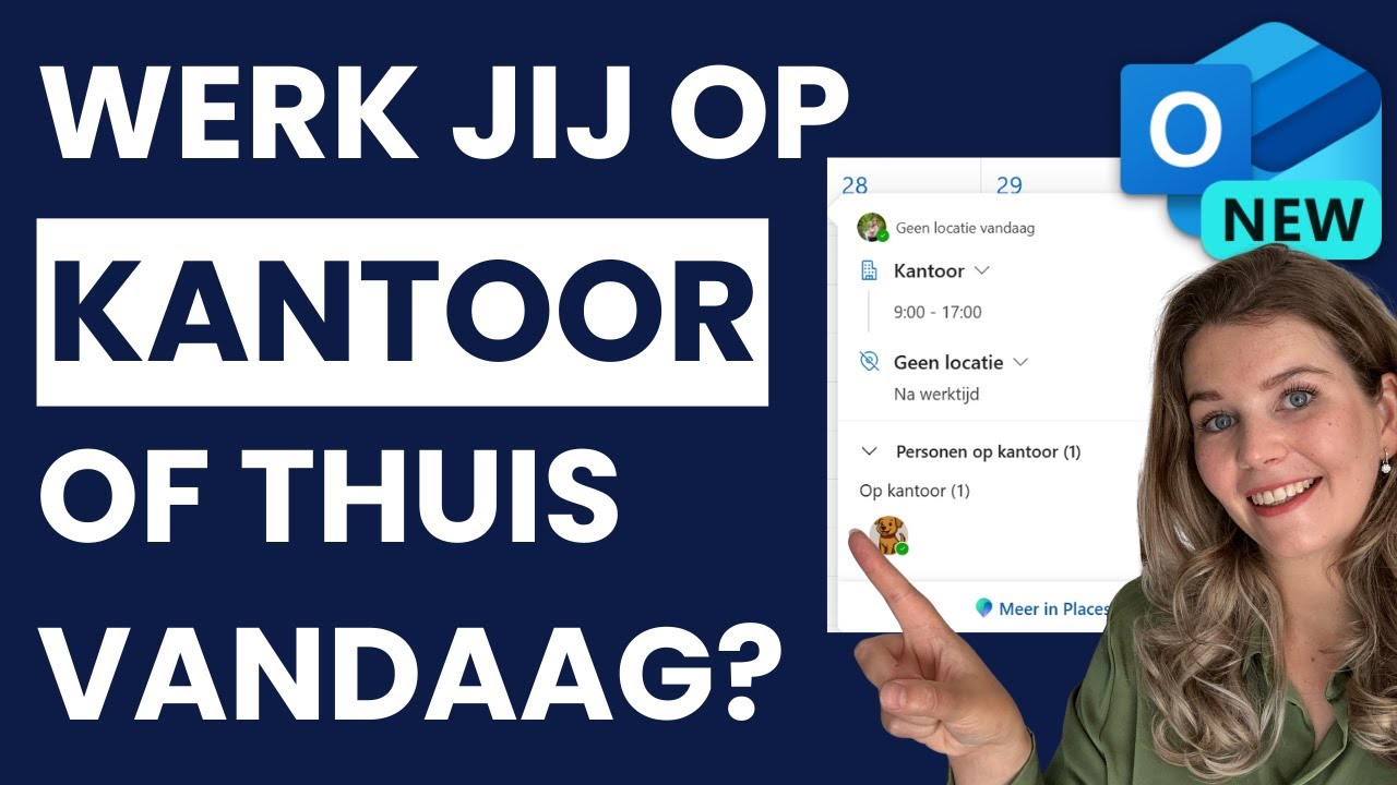 Outlook agenda tip: Werkuren & locatie instellen | Zo doe je dat