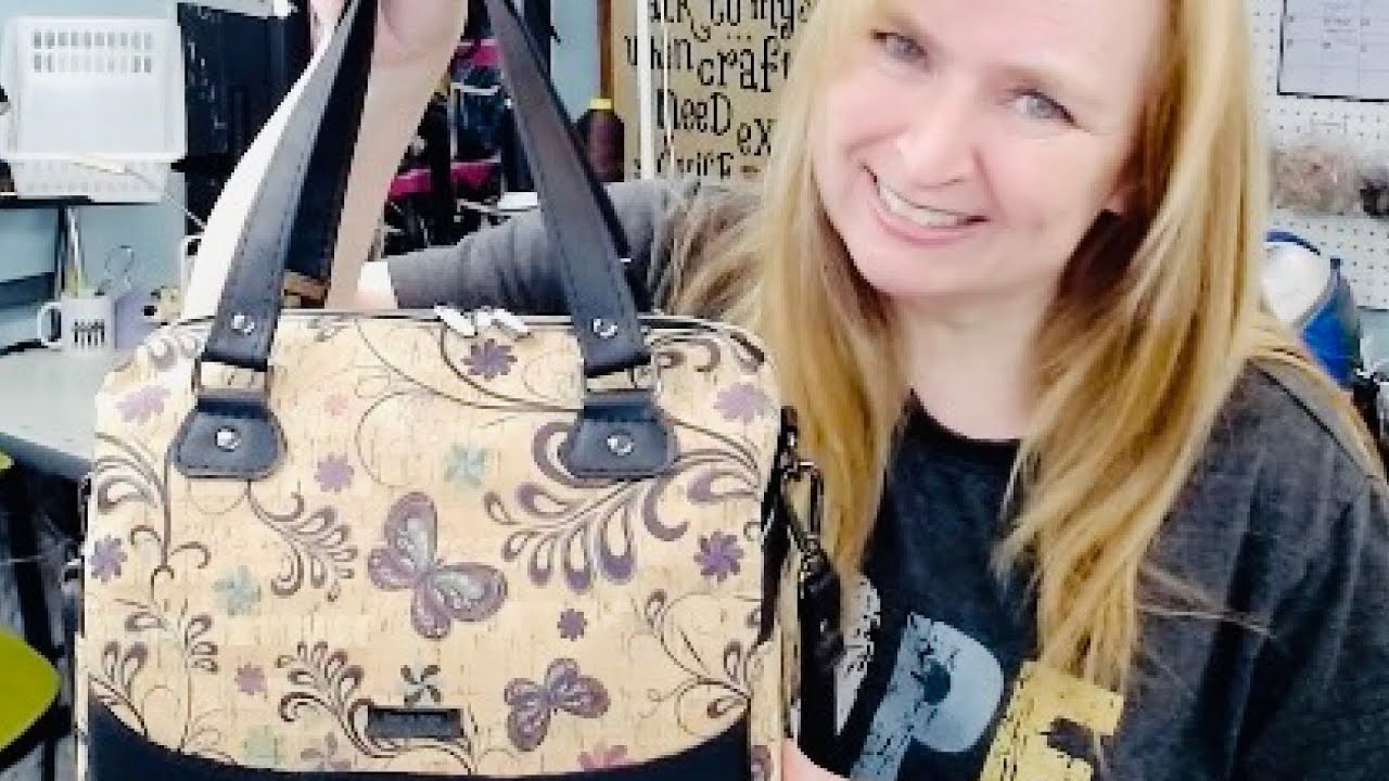 Meet the Violet Barrel Bag by Sew Many Creations