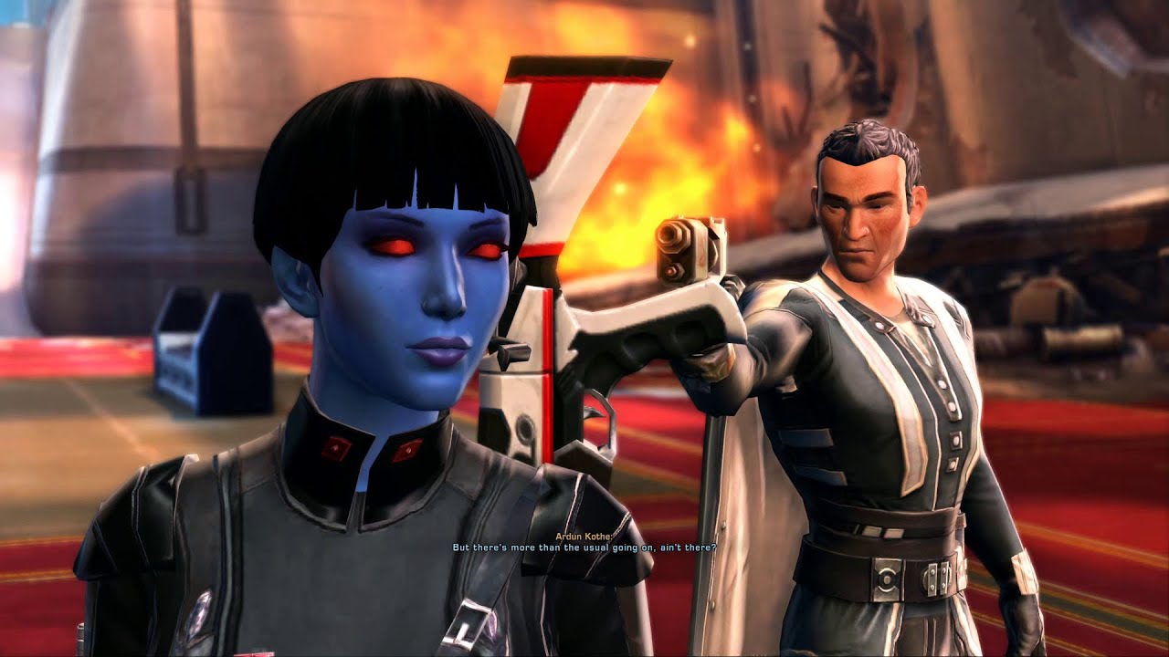 SWTOR Imperial Agent Class Ending (Double Agent)
