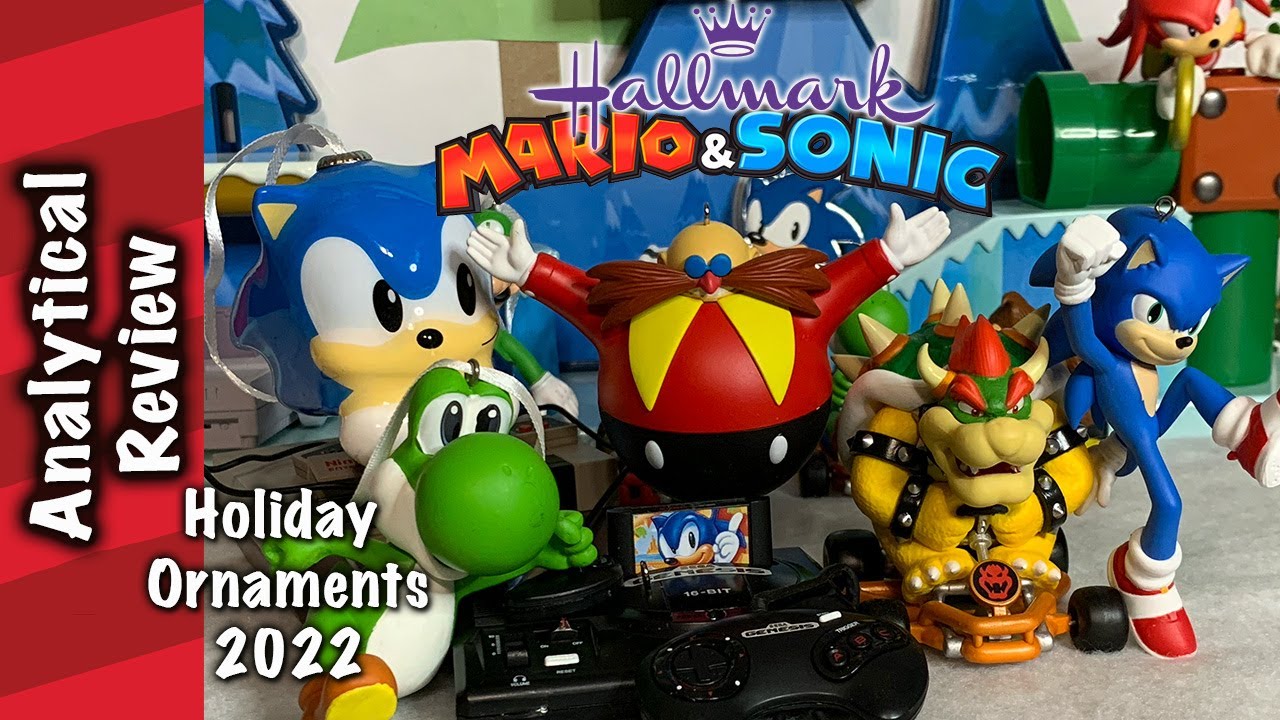 Mario & Sonic Hallmark Ornaments 2022!