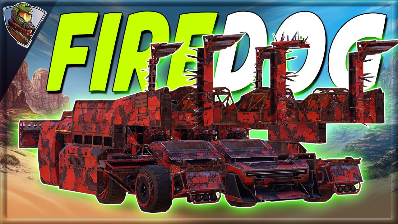 The only dog people love to hate is a firedog - 3x Remedy flamethrower Firedog - Crossout Gameplay
