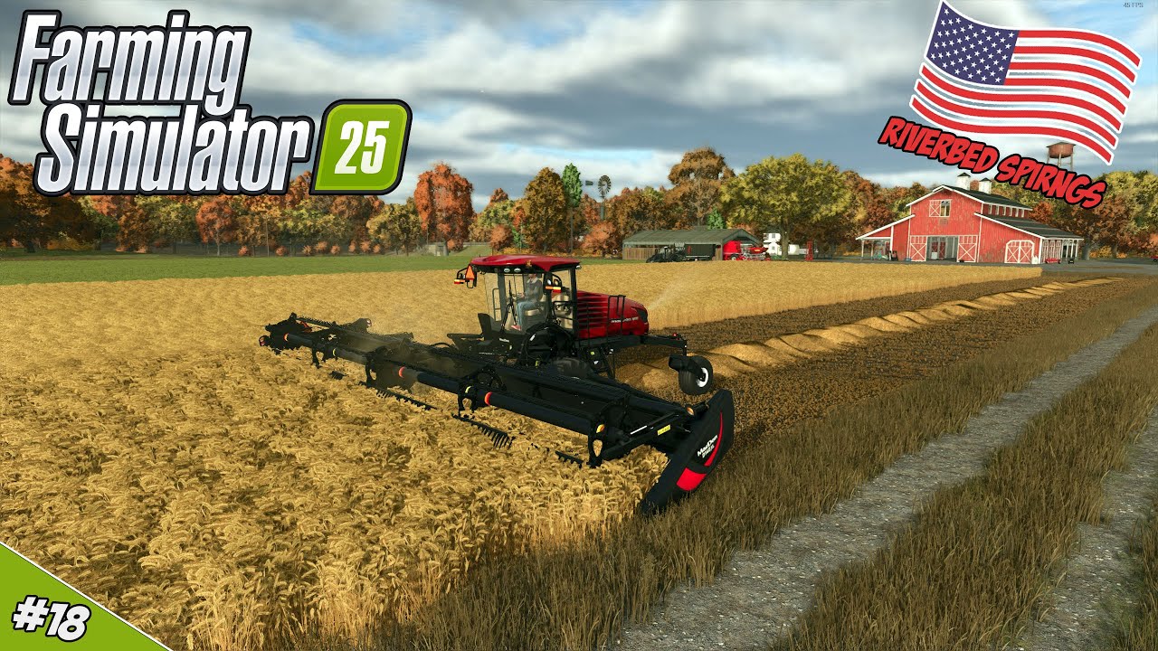 'KRIJGEN WE 25% EXTRA MET DE MACDON?' Farming Simulator 25 Riverbed Springs #18