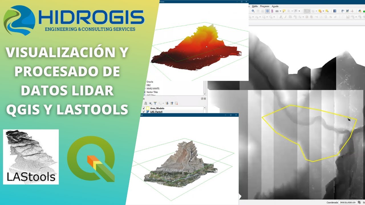 Visualización y procesado de datos LIDAR - QGIS y LAStools