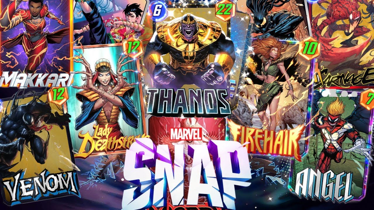 MARVEL SNAP: Firehair Thanos DESTROY