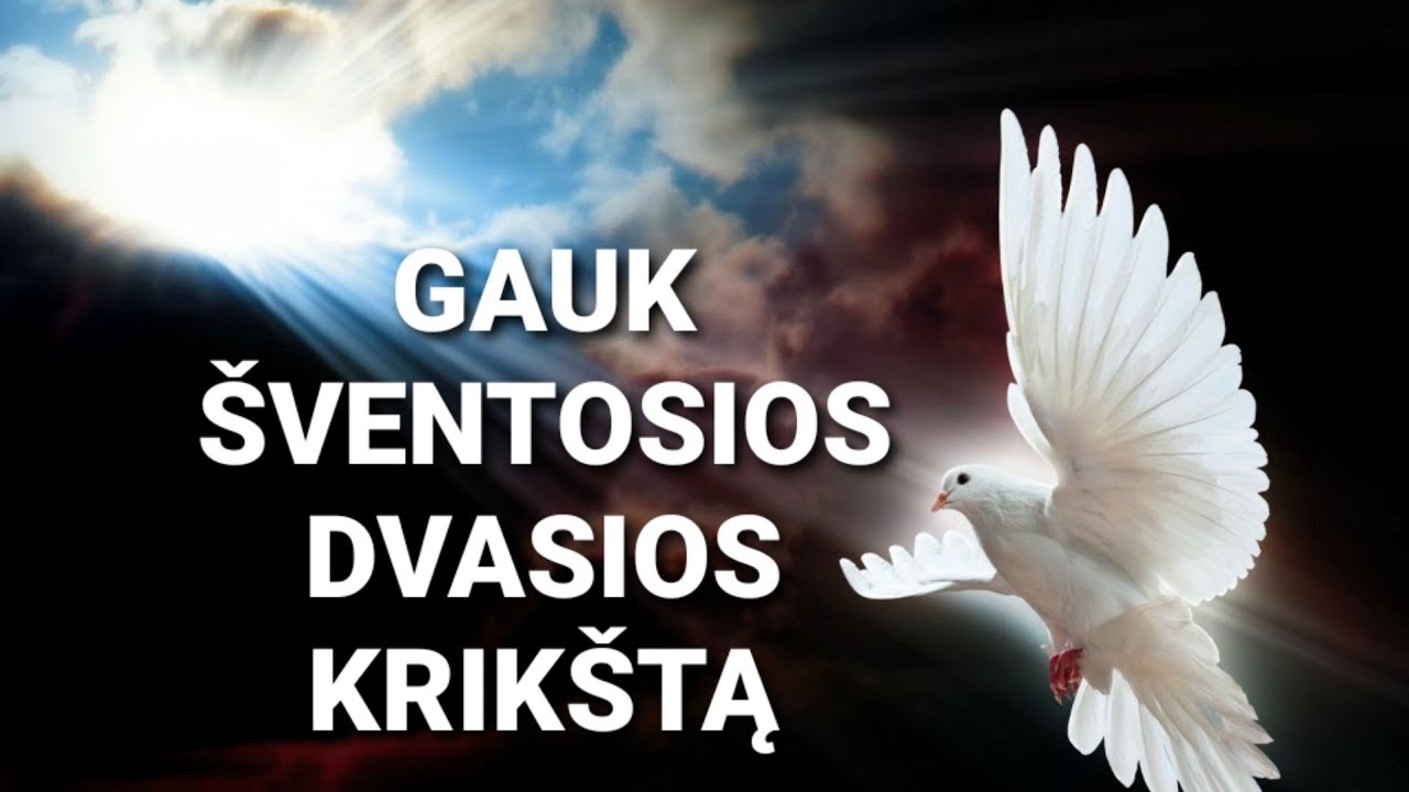 &Scaron;VENTOSIOS DVASIOS KRIK&Scaron;TAS | Pradėk kalbėti kalbomis