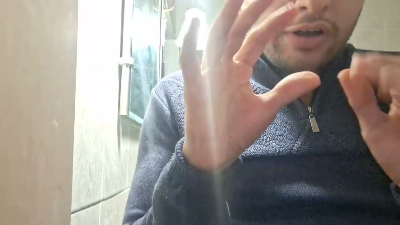 Giving you a cranial nerve exam in my restroom ASMR
