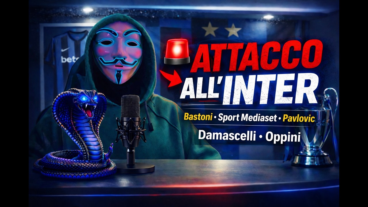 🚨 Dacci oggi il nostro ATTACCO quotidiano | INTER nel mirino: Bastoni, Sport Mediaset, Damascelli...